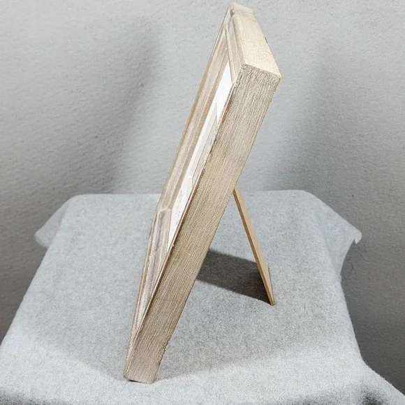 Mud Pie Wood Picture Frame Mr & Mrs Wedding Rustic Distressed Farmhouse Decor - Picture 2 of 8